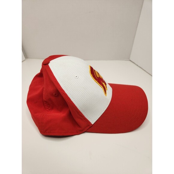 USC Trojans Hat Cap Fitted L/XL NCAA College Football Under Armour Red White - Picture 4 of 5